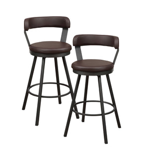 Hammond Sonya Swivel Pub Height Chair, Set of 2