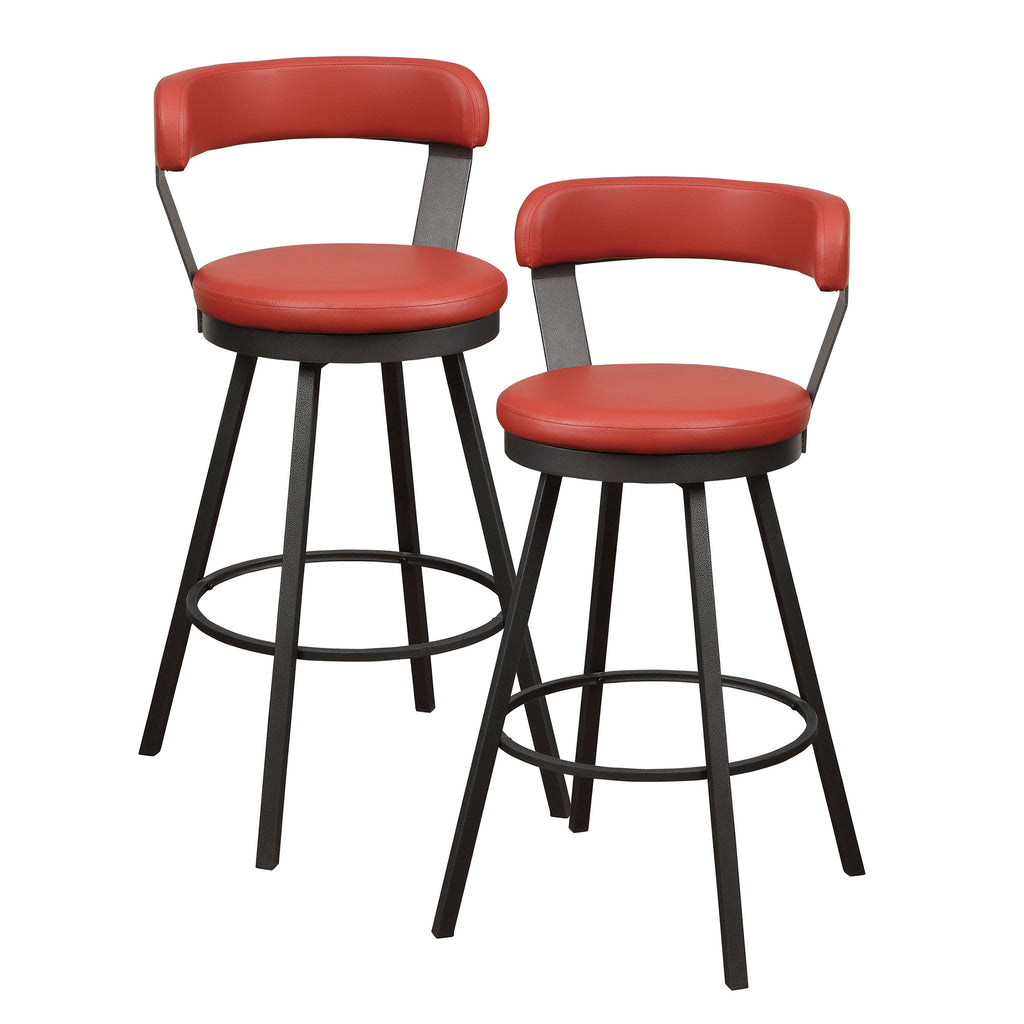 Hammond Sonya Swivel Pub Height Chair, Set of 2