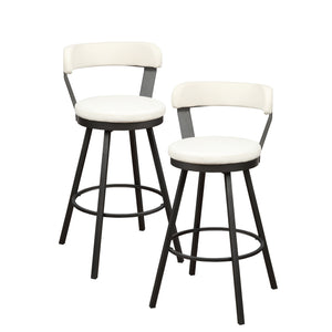 Hammond Sonya Swivel Pub Height Chair, Set of 2