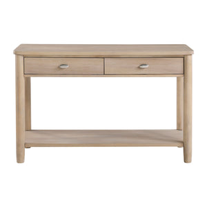 Natural Finish Sofa Table