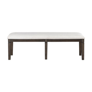 Textured Fabric Bench