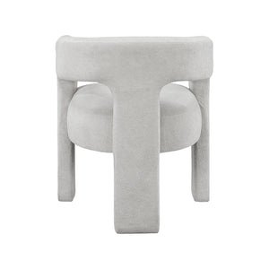 Boucle Fabric Dining Chair