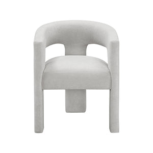 Boucle Fabric Dining Chair