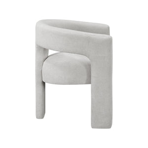 Boucle Fabric Dining Chair