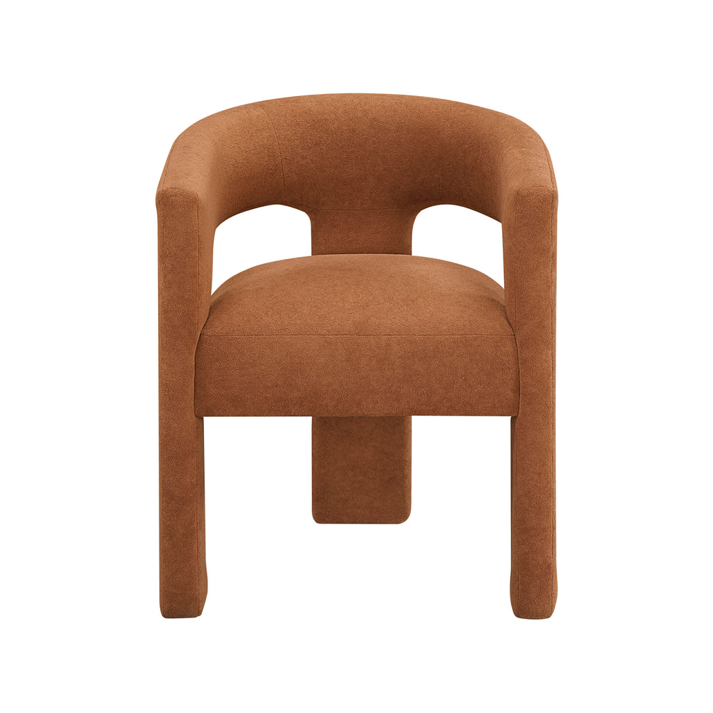 Boucle Fabric Dining Chair