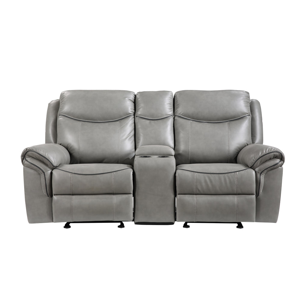 Croydon 80"W Double Glider Reclining Love Seat
