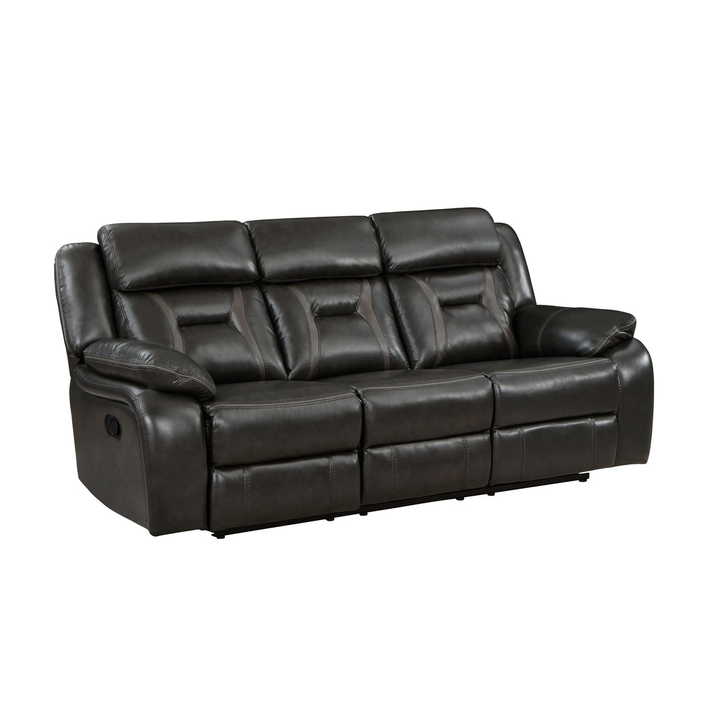 Manual Double Reclining Sofa