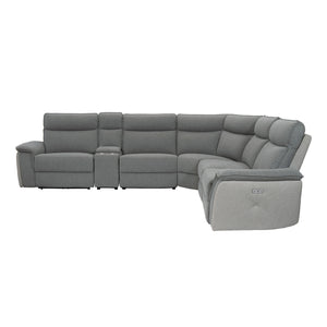 Ulrich 6-piece Contemporary Modular Reclining Sectional