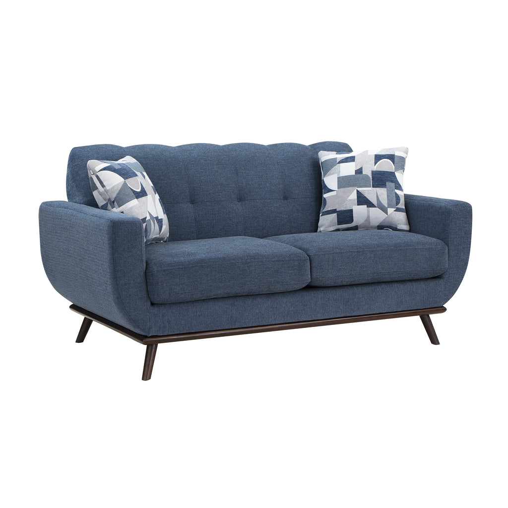 Chenille Living Room Loveseat