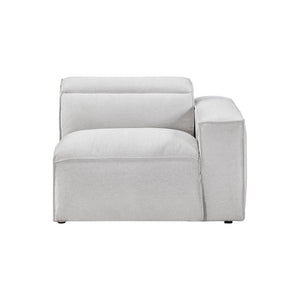 Textured Microfiber Fabric Power Right Side Reclining Chair