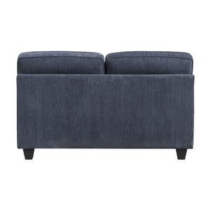Chenille Fabric Living Room Loveseat