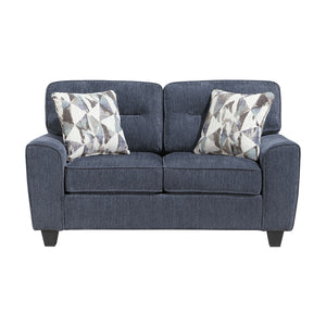 Chenille Fabric Living Room Loveseat