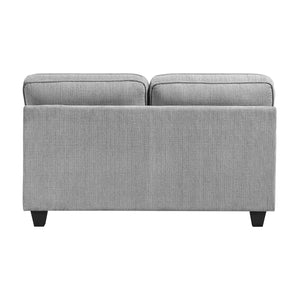 Chenille Fabric Living Room Loveseat