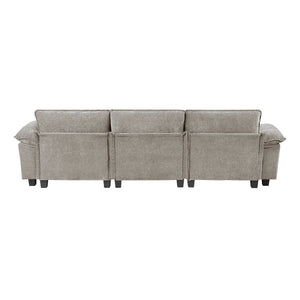 Chenille Fabric Living Room Sofa