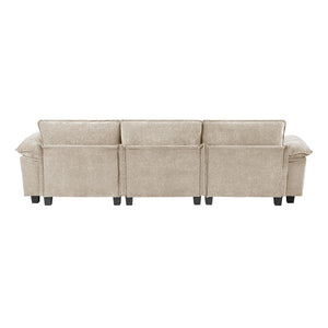 Chenille Fabric Living Room Sofa