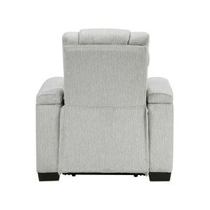 Textured Microfiber Reclining Chair
