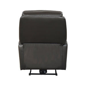 Leather Match Power Reclining Chair