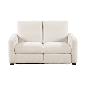 Chenille Power Double Reclining Loveseat