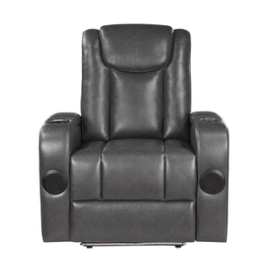 Faux Leather Power Reclining Chair