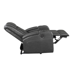 Faux Leather Power Reclining Chair