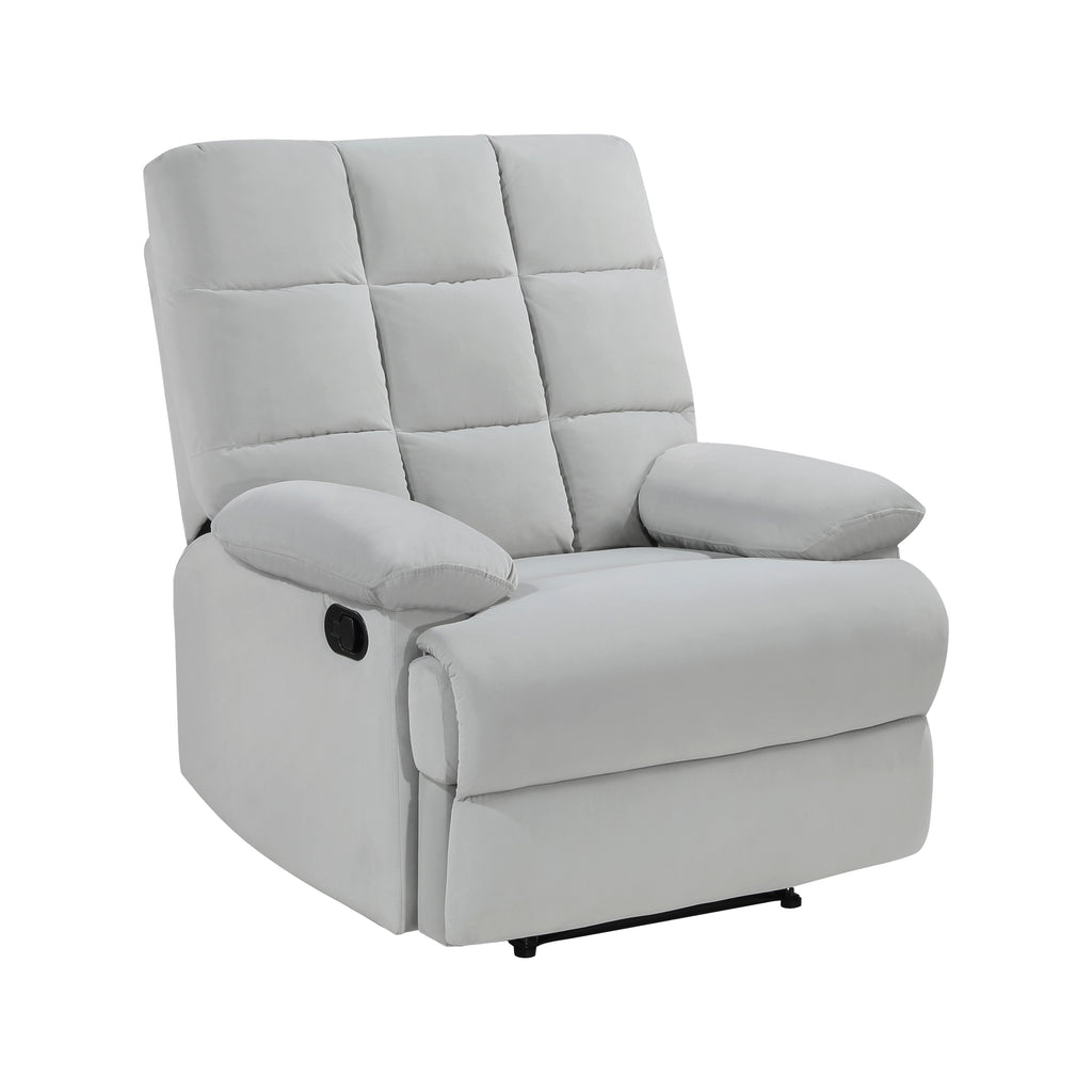 Velvet Manual Reclining Chair