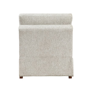 Textured Microfiber Armless Chair