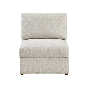 Textured Microfiber Armless Chair