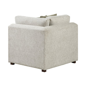 Textured Microfiber Corner Seat
