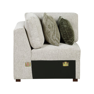 Textured Microfiber Corner Seat