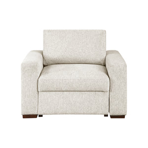 Textured Microfiber Living Room Chair