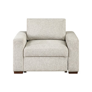 Textured Microfiber Living Room Chair