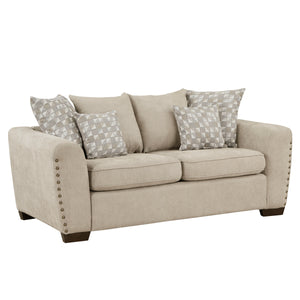 Chenille Living Room Loveseat