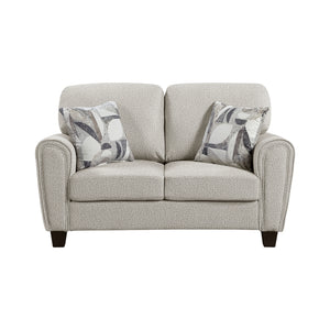 Chenille Fabric Living Room Loveseat