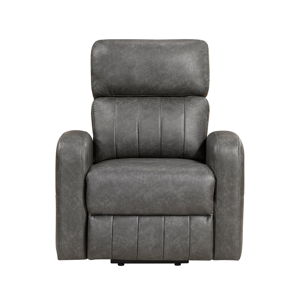 Breathable Faux Leather Power Lift Chair