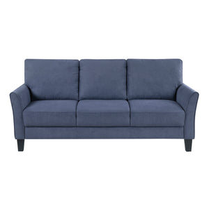 Textured Fabric Living Room Sofa