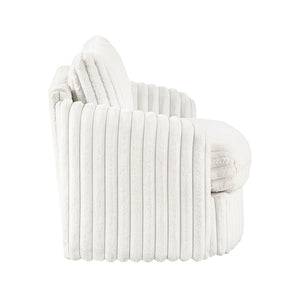 Corduroy Fabric Swivel Chair