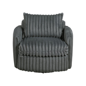 Corduroy Fabric Swivel Chair