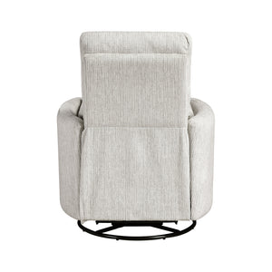 Microfiber Swivel Glider Reclining Chair