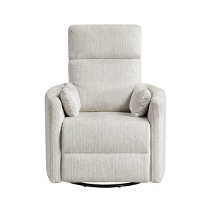 Microfiber Swivel Glider Reclining Chair