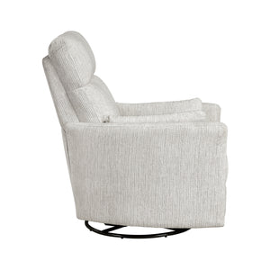 Microfiber Swivel Glider Reclining Chair