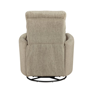 Microfiber Swivel Glider Reclining Chair