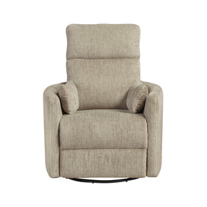 Microfiber Swivel Glider Reclining Chair