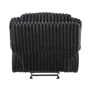 Corduroy Fabric Glider Reclining Chair