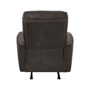 Polished Microfiber Rocker Reclining Chair