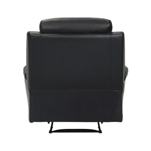 Leather Match Manual Reclining Chair