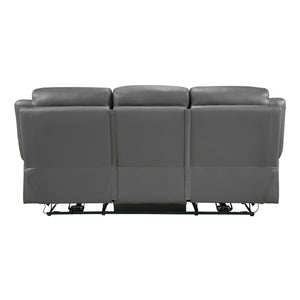 Leather Power Reclining Sofa