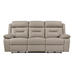 Leather Power Reclining Sofa