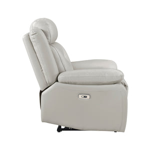 Leather Power Reclining Chair