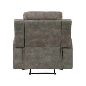Textured Microfiber Reclining Chair