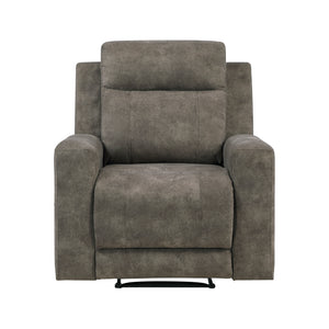 Textured Microfiber Reclining Chair